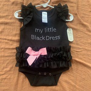 NWT Little Black Dress 6-12m